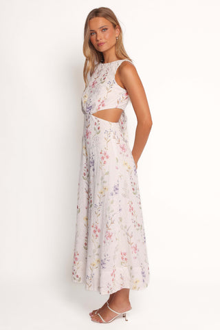 Levin Midi Dress - White Floral - 16 - Image 54