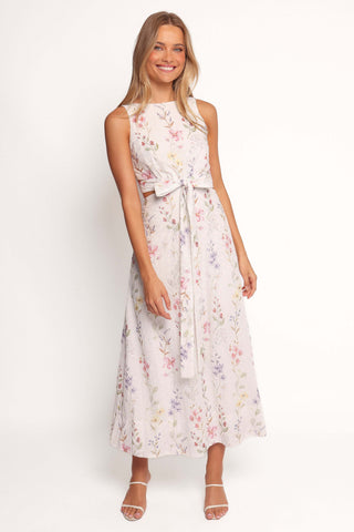 Levin Midi Dress - White Floral - 16 - Image 51