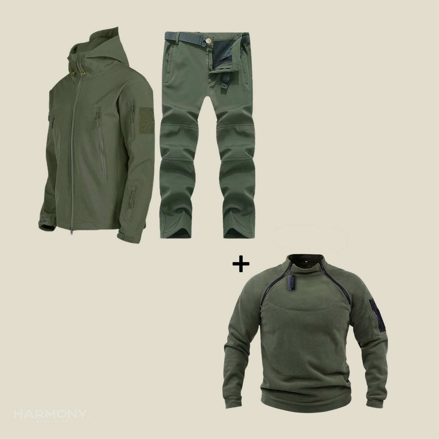 James | Combinaison imperméable militaire + polaire gratuite