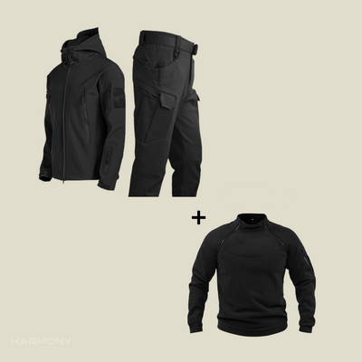 James | Combinaison imperméable militaire + polaire gratuite