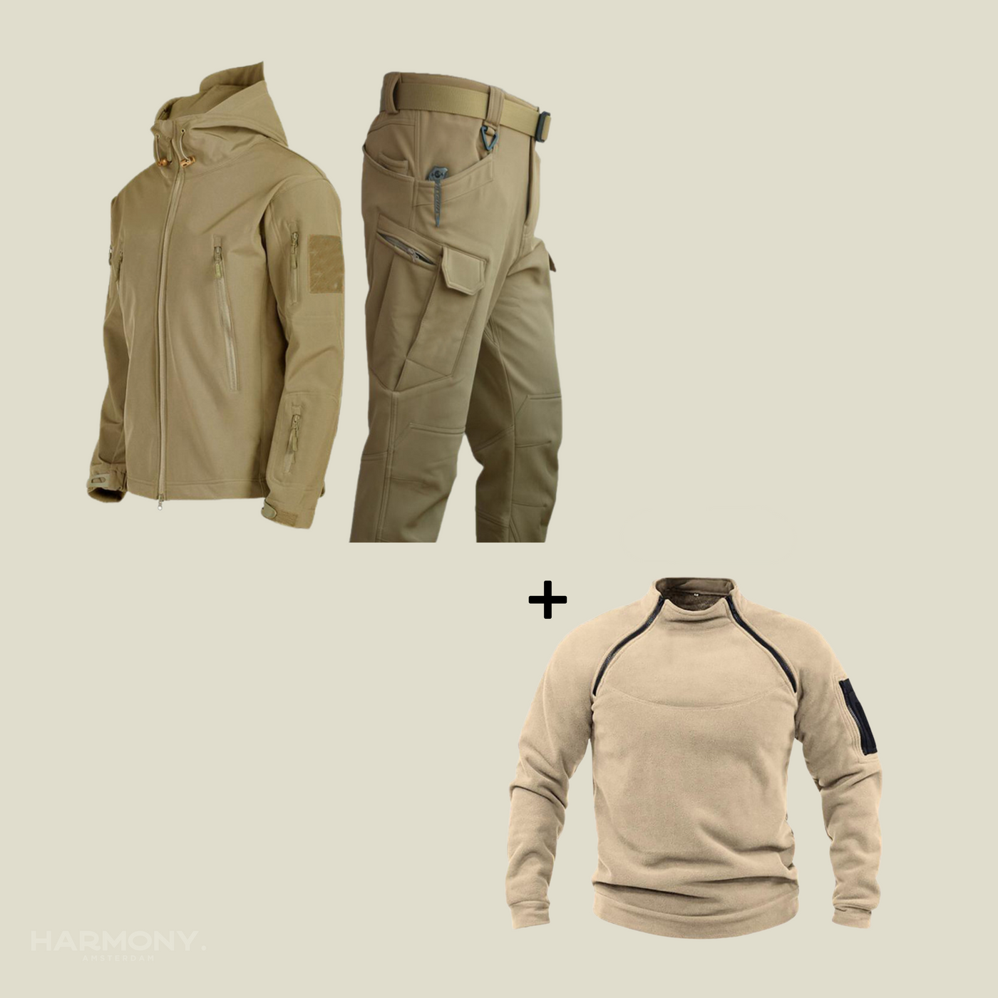 James | Combinaison imperméable militaire + polaire gratuite