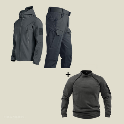 James | Combinaison imperméable militaire + polaire gratuite