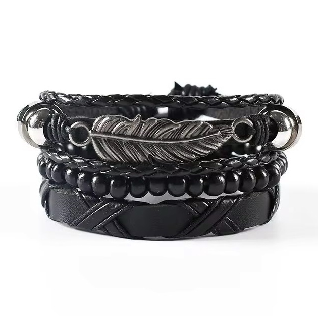 Erik | Bracelet en cuir