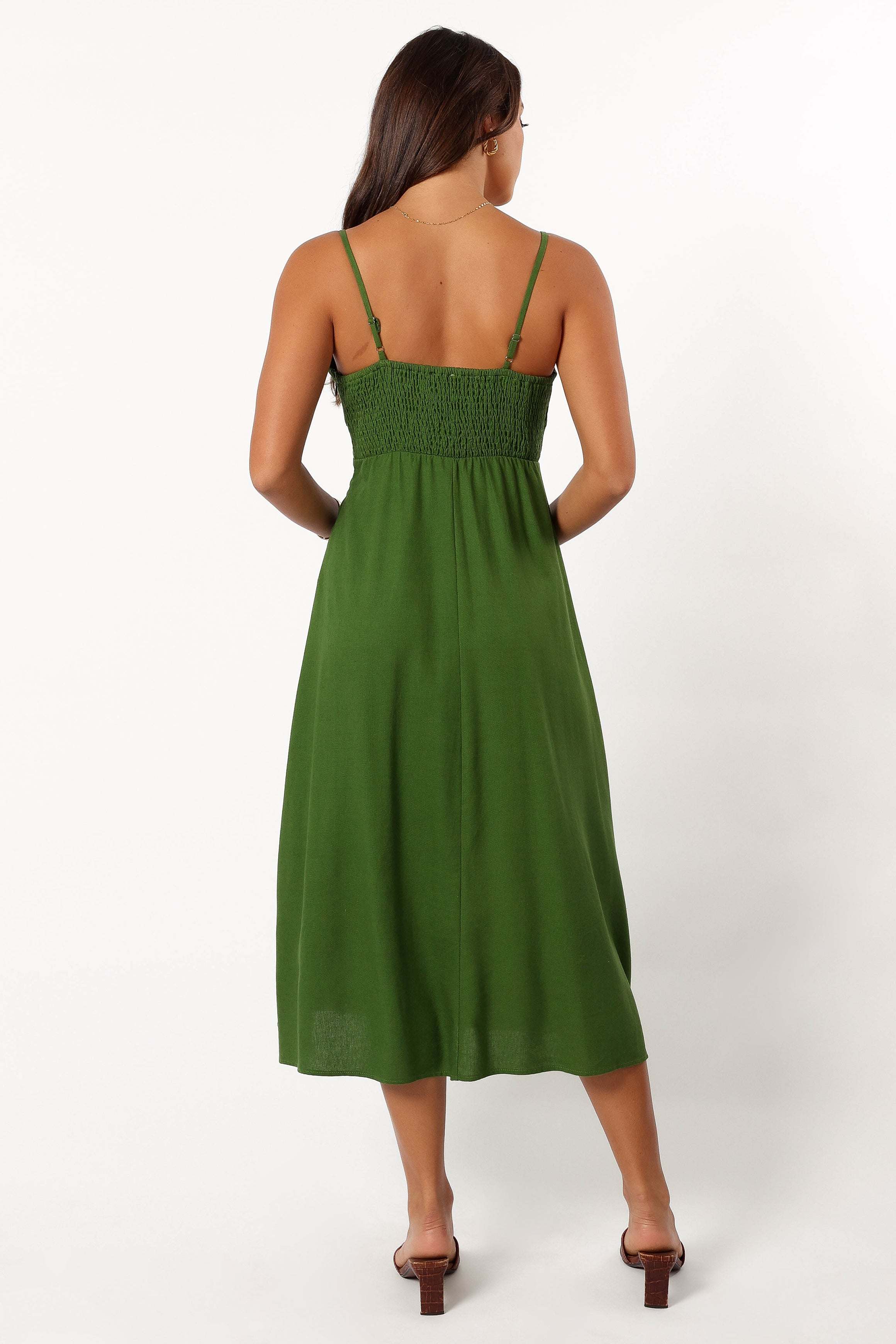 Darby Midi Dress - Ibiza Green - XL - Image 47