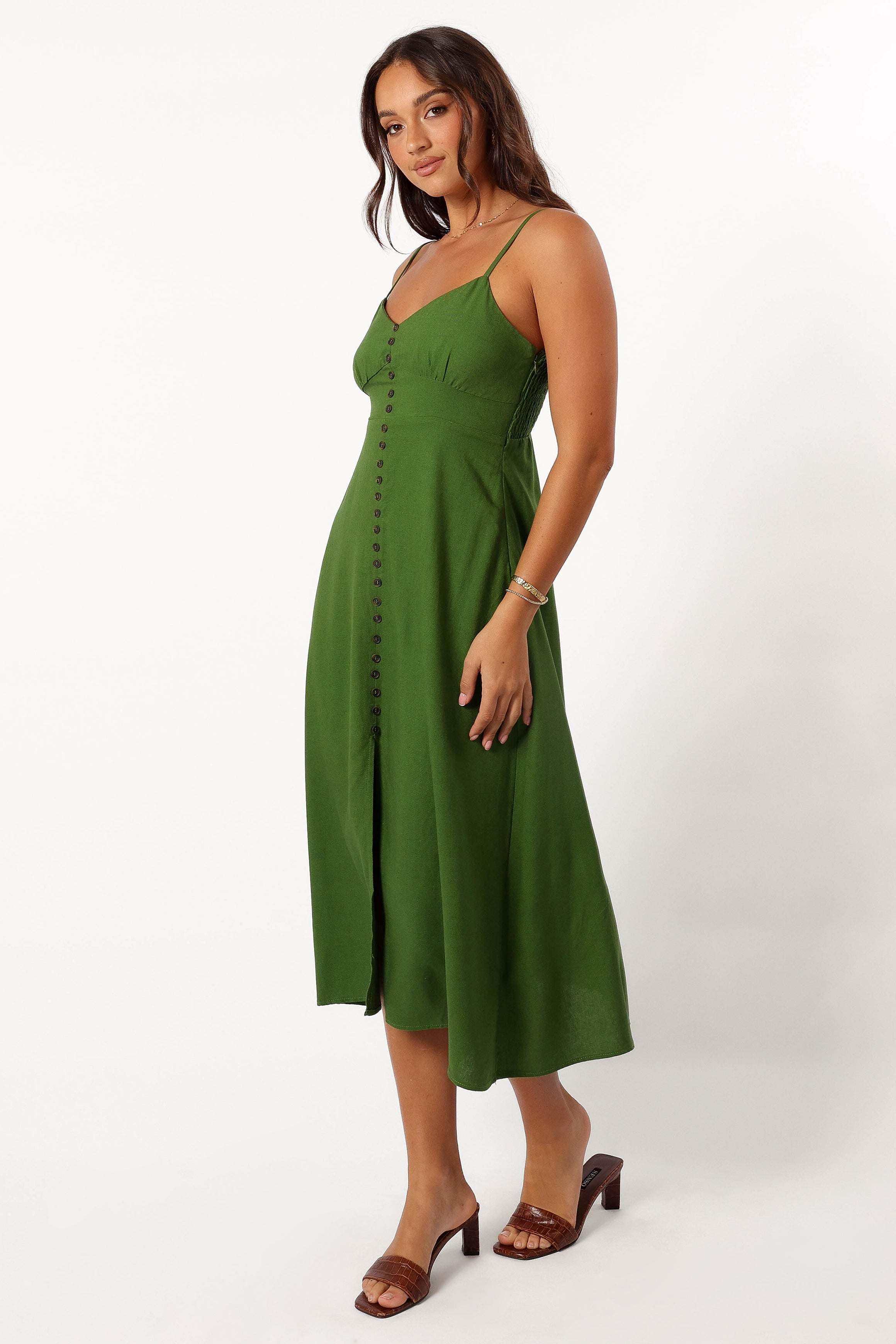 Darby Midi Dress - Ibiza Green - XL - Image 46