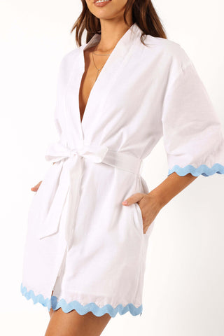 Harry Mini Dress - White Blue - XXL - Image 53
