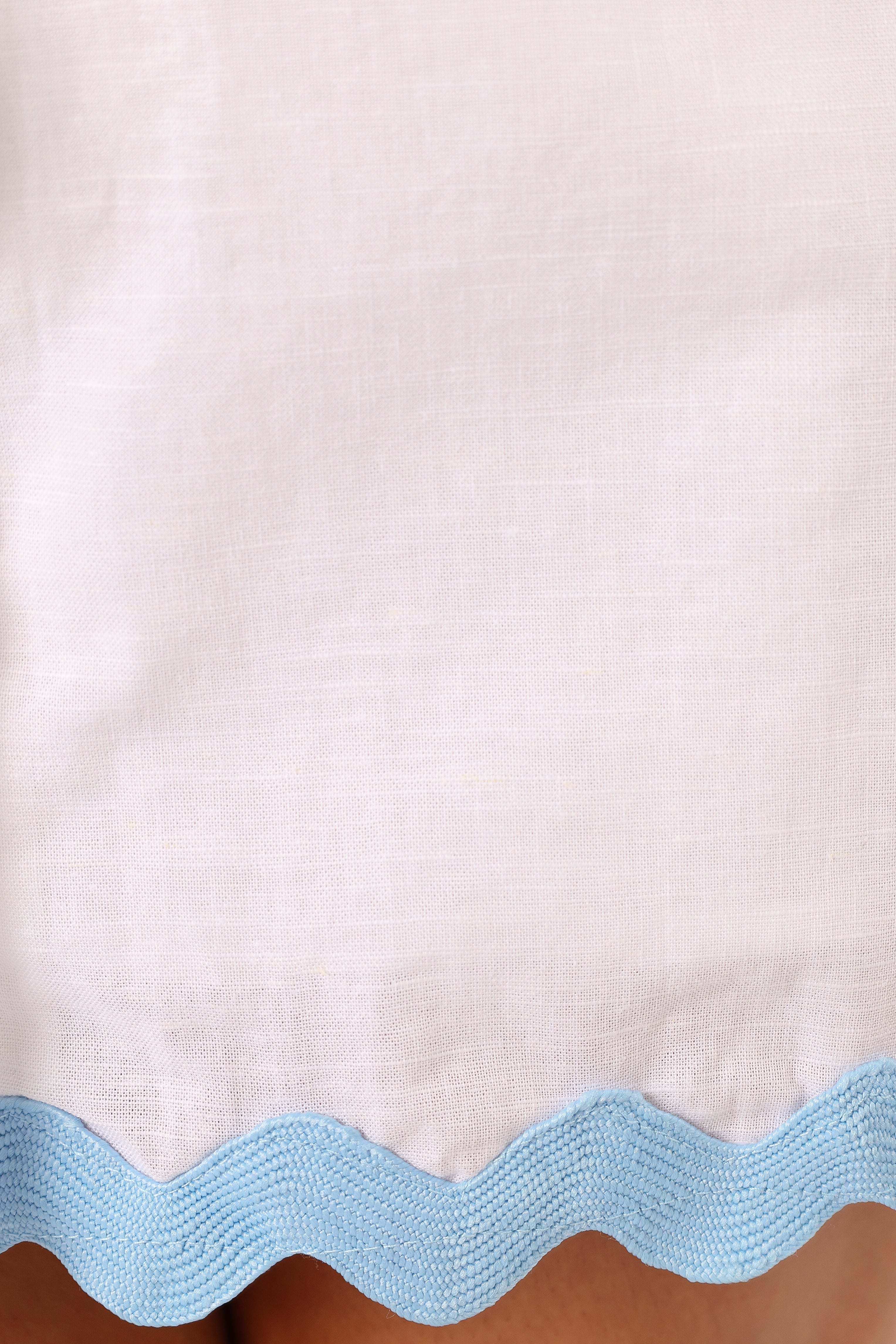 Harry Mini Dress - White Blue - XXL - Image 54