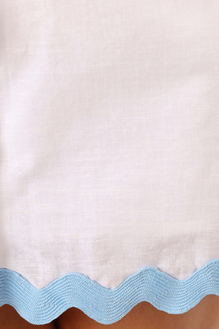 Harry Mini Dress - White Blue - XXL - Image 54